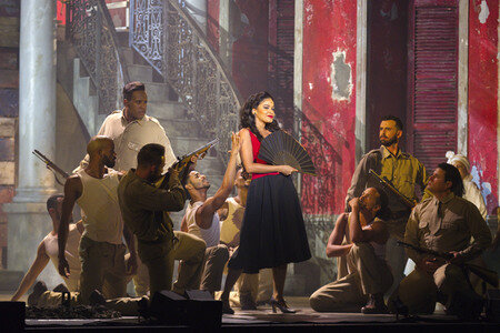 Musicalpremiere 'Carmen la Cubana' in Berlin