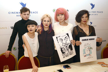 Cinema for Peace 2015 Pressekonferenz, Berlin