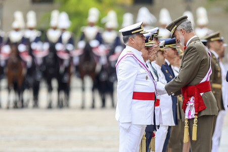 König Felipe bei Ordensverleihung in San Lorenzo de El Escorial