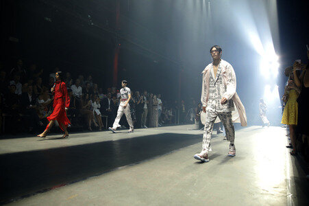 Hugo Fashion Show auf der Berlin Fashion Week Spring/Summer 2019