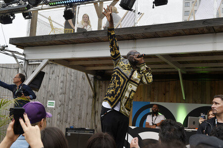 Auftritt von Wyclef Jean in Berlin
