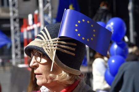 'Pulse of Europe' Kundgebung in Frankfurt