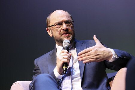 Martin Schulz zu Gast bei 'BRIGITTE Live' in Berlin