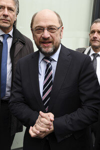 SPD-Kanzlerkandidat Martin Schulz in Darmstadt