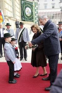 Besuch von Königin Silvia von Schweden in München
