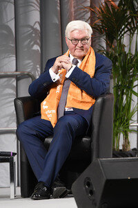 Steinmeier auf dem 36. Deutschen Evangelischen Kirchentag in Berlin