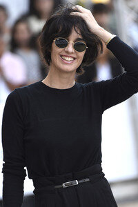 Ankunft von Paz Vega auf dem San Sebastian Film Festival 2017