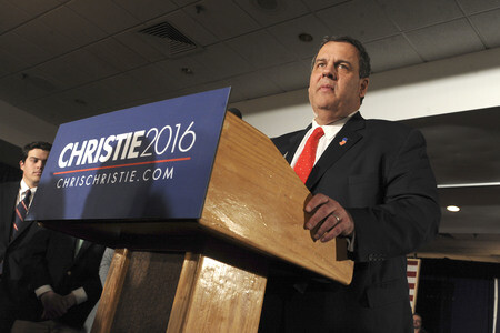Wahlkampfrede von Chris Christie in Nashua