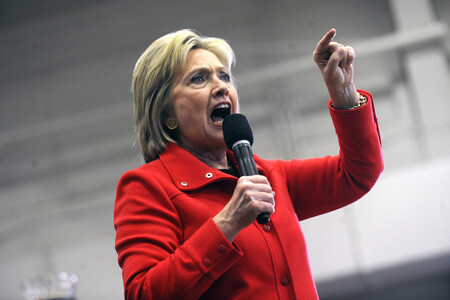 Wahlkampfrede von Hillary Clinton in Cedar Rapids