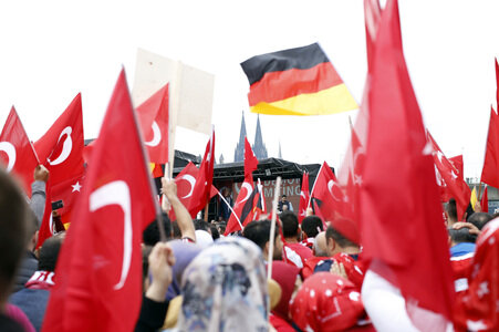 Erdogan-Demo in Köln
