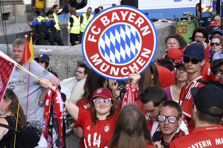 Meisterfeier 2017 des FC Bayern München