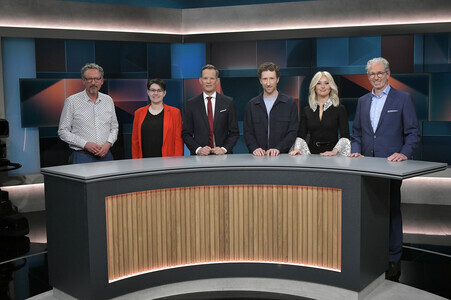 Talkshow 'hart aber fair' in Berlin