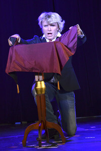 Pressetermin mit Hans Klok in München