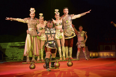 'Evolution' Weltpremiere im Circus Krone, München