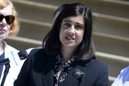 Wahlkampfrede von Nicole Malliotakis in New York