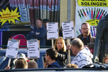 Neonazi Demo, Berlin