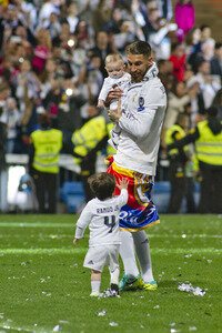 Real Madrid UEFA Champions League Siegesfeierin Madrid