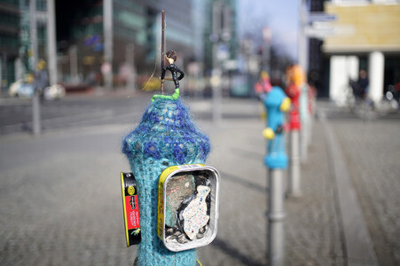 'Le furet du bois joli' Installation in Berlin
