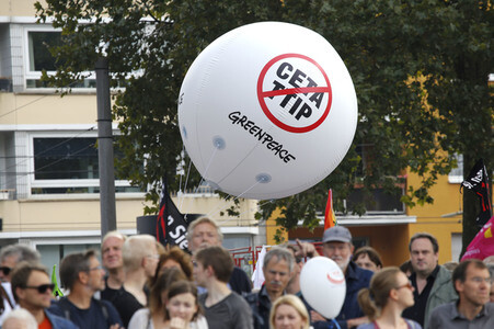 Demo gegen TTIP und Ceta in Köln