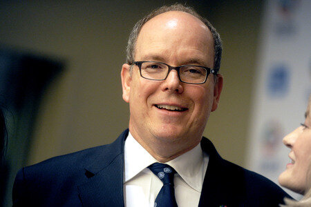 Fürst Albert II. von Monaco bei der UN Ocean Conference in New York