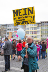 Bildungsplan-Demos in Stuttgart