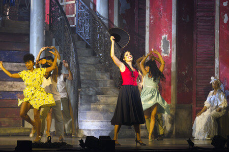 Musicalpremiere 'Carmen la Cubana' in Berlin