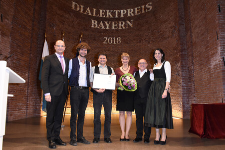 Dialektpreis Bayern 2018 in München