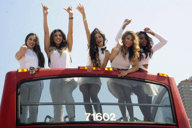 Fifth Harmony Honored By Ride Of Fame