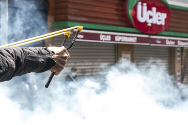 Maidemonstration in Istanbul