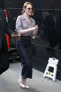 Emma Stone bei 'Good Morning America' in New York