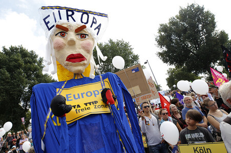 Demo gegen TTIP und Ceta in Köln