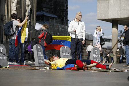 Venezuela Protest in Köln