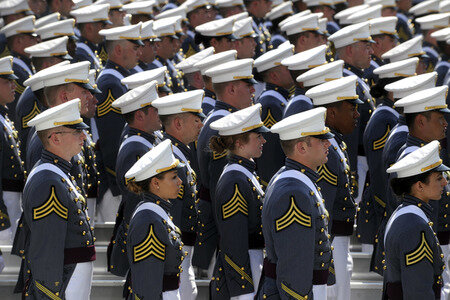 Militärakademie Graduierung 2018 in West Point