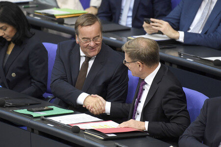 24. Sitzung des Deutschen Bundestages in Berlin