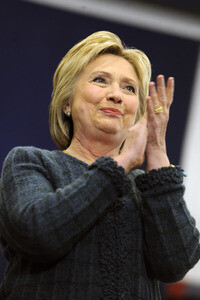 Wahlkampfrede von Hillary Clinton in Portsmouth