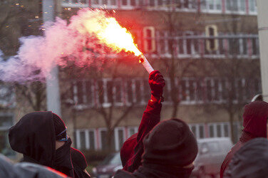 'Cottbus nazifrei' Demonstration, Cottbus