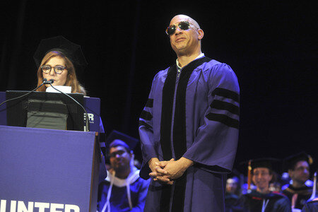Vin Diesel erhält Ehrendoktor in New York