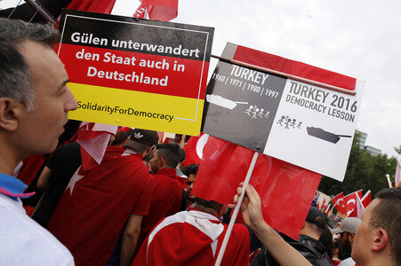 Erdogan-Demo in Köln