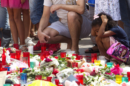 Las Ramblas nach dem Terroranschalg in Barcelona
