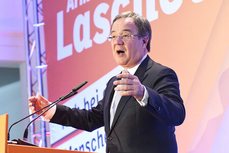 Armin Laschet Wahlkampfveranstaltung in Bergisch Gladbach