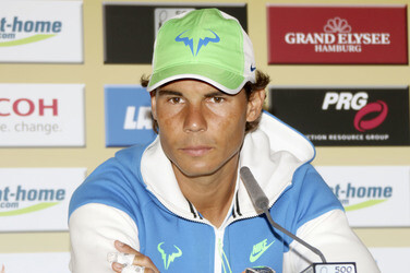 Rafael Nadal Pressekonferenz in Hamburg