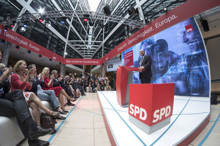 SPD Wahlprogramm-Präsentation in Berlin