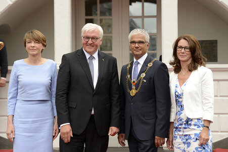 Antrittsbesuch von Frank-Walter Steinmeier in Bonn