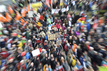 Anti-TTIP-Demo in Hannover