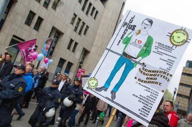 Bildungsplan-Demos in Stuttgart