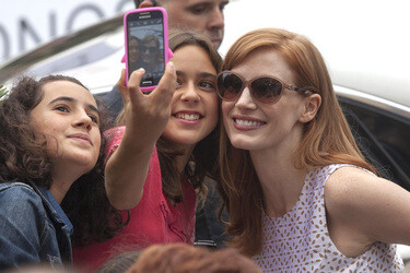 Ankunft von Jessica Chastain beim San Sebastian Film Festival 2014