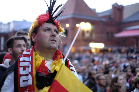UEFA-Fußball-Europameisterschaft 2016 Spiel Deutschland gegen die Ukraine in Berlin