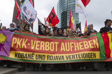 Demonstration gegen PKK Verbot, Berlin