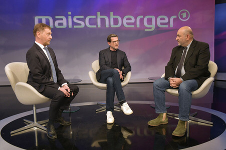 Talkshow 'maischberger' in Berlin