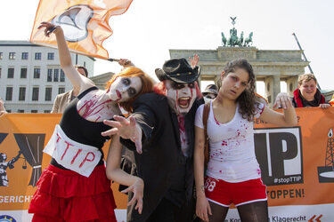 Zombie-Walk der Piratenpartei, Berlin